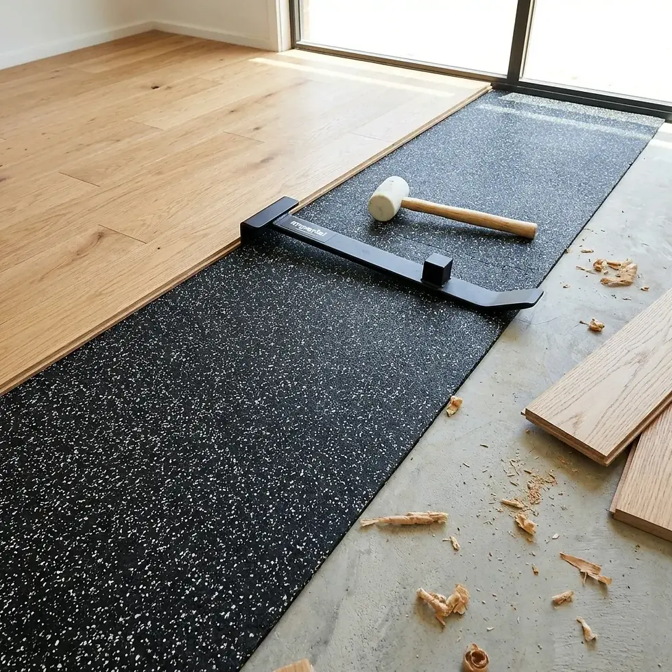 Thumbnail: 3mm Floating Rubber Underlay