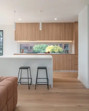 Cream White Engineered Oak Flooring