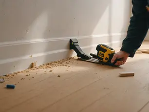 How to remove existing skirtings for new floating floors?