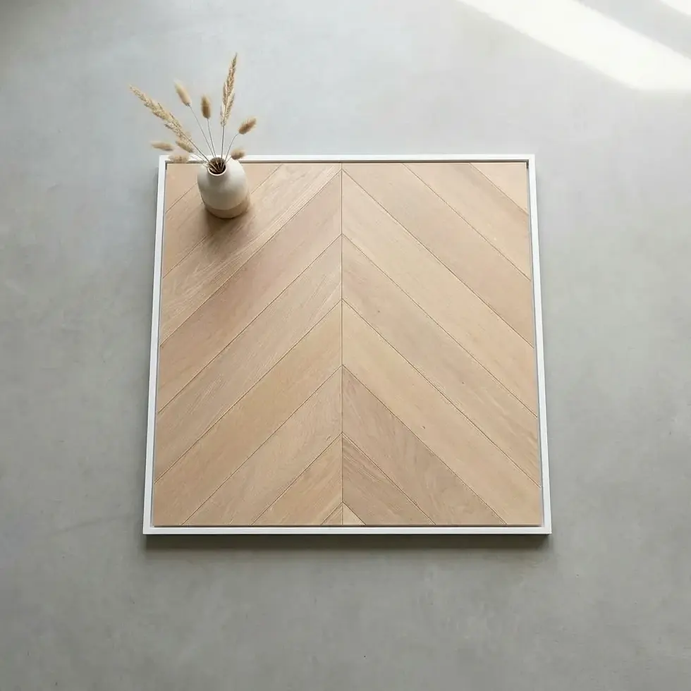 Thumbnail: Blonde Oak - 15mm Chevron Flooring AB Grade | $121m²