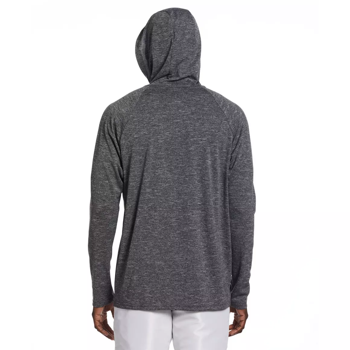 Thumbnail: Nike Dri Fit Long Sleeve Hooded SIXTY Shirt- Charcoal