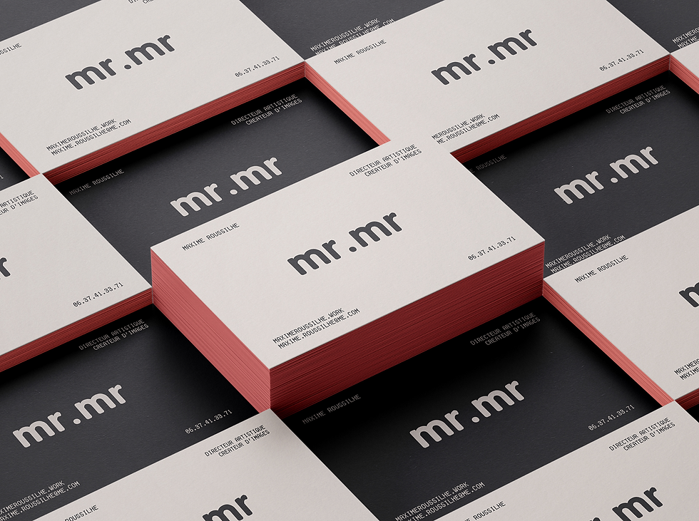 Business card graphic design