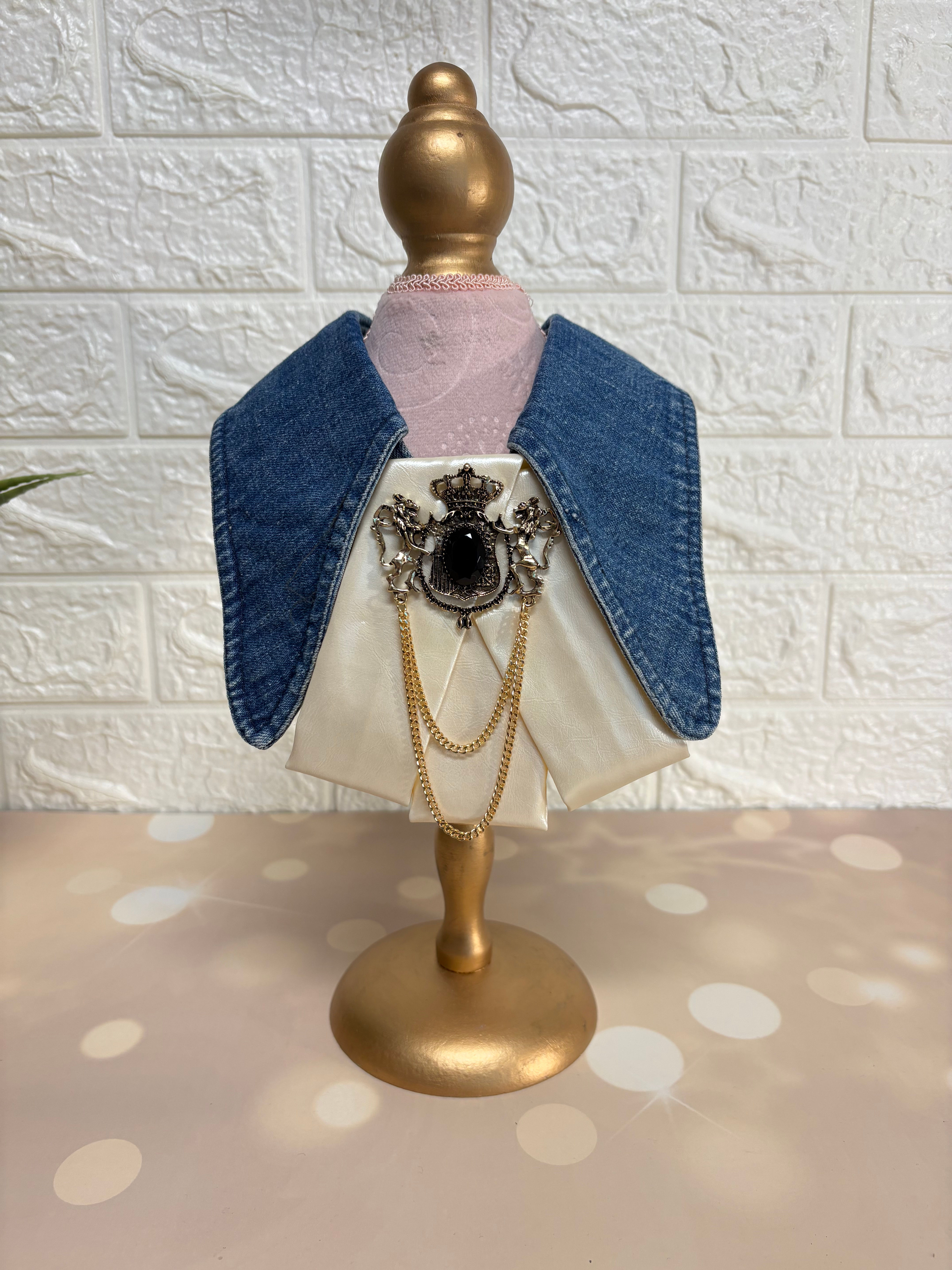 Mix גינס ועניבה מלכותית