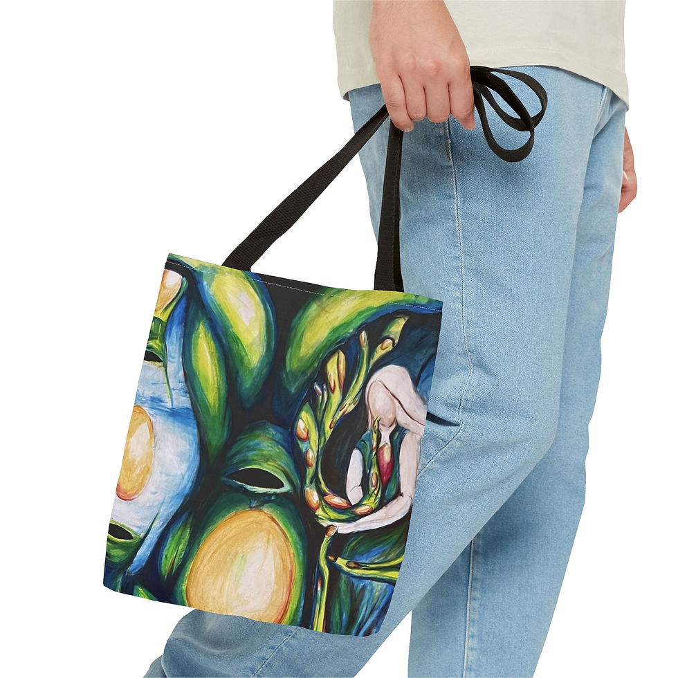 Thumbnail: Jacy Art Tote Bag 