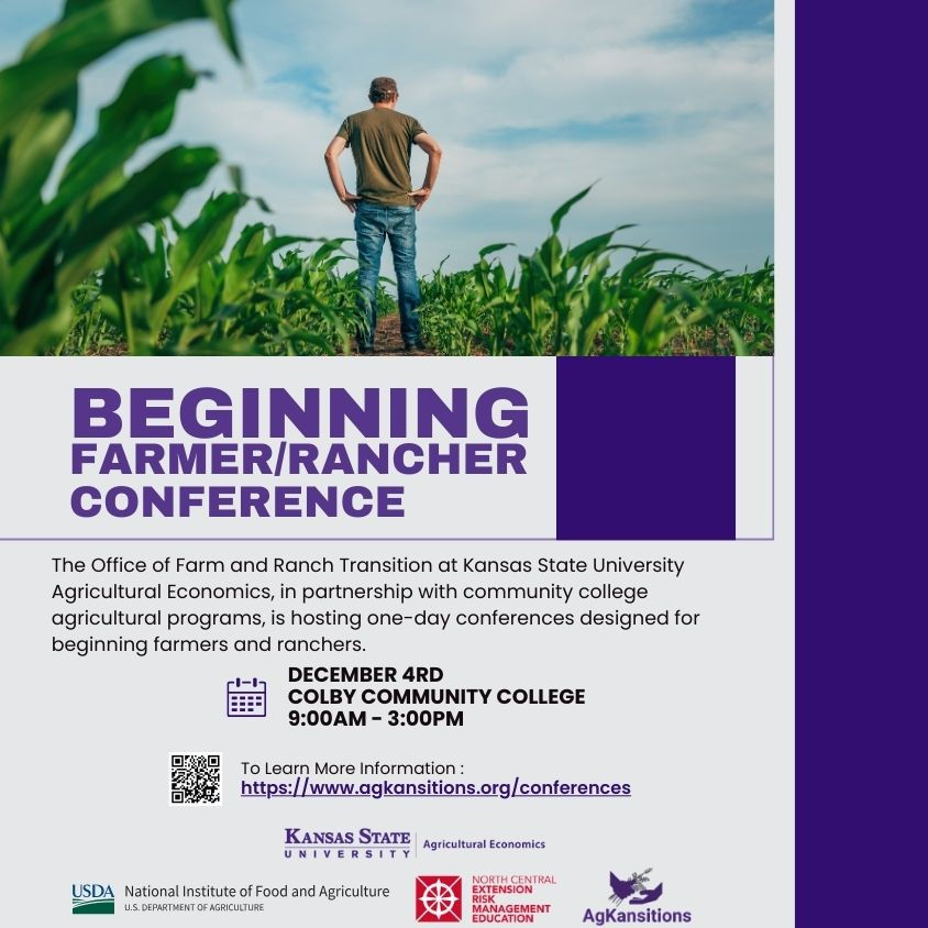 Beginning Farmer/Rancher Conferences - COLBY COMMUNITY COLLEGE