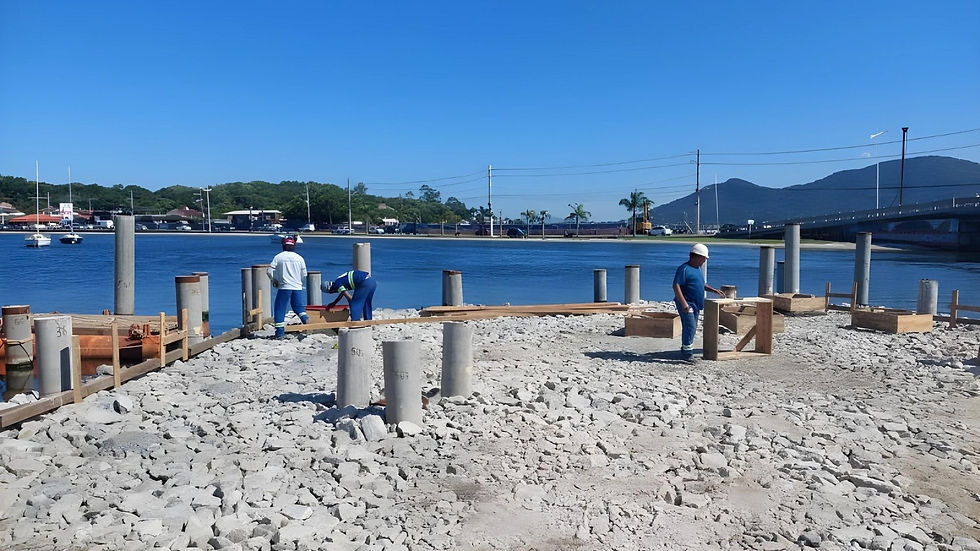 novo terminal lacustre da lagoa da conceição