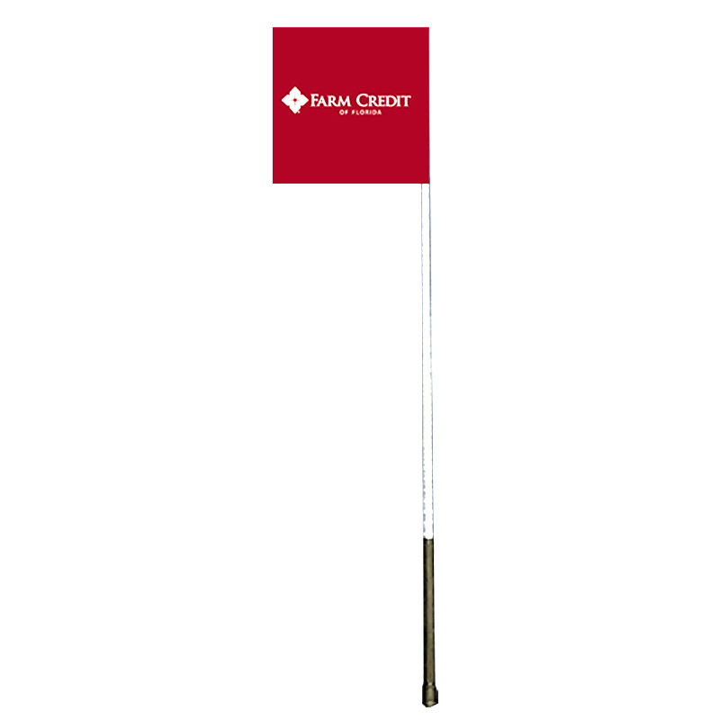 4' Personalized Super-Sort Flag Stick with Golf Grip