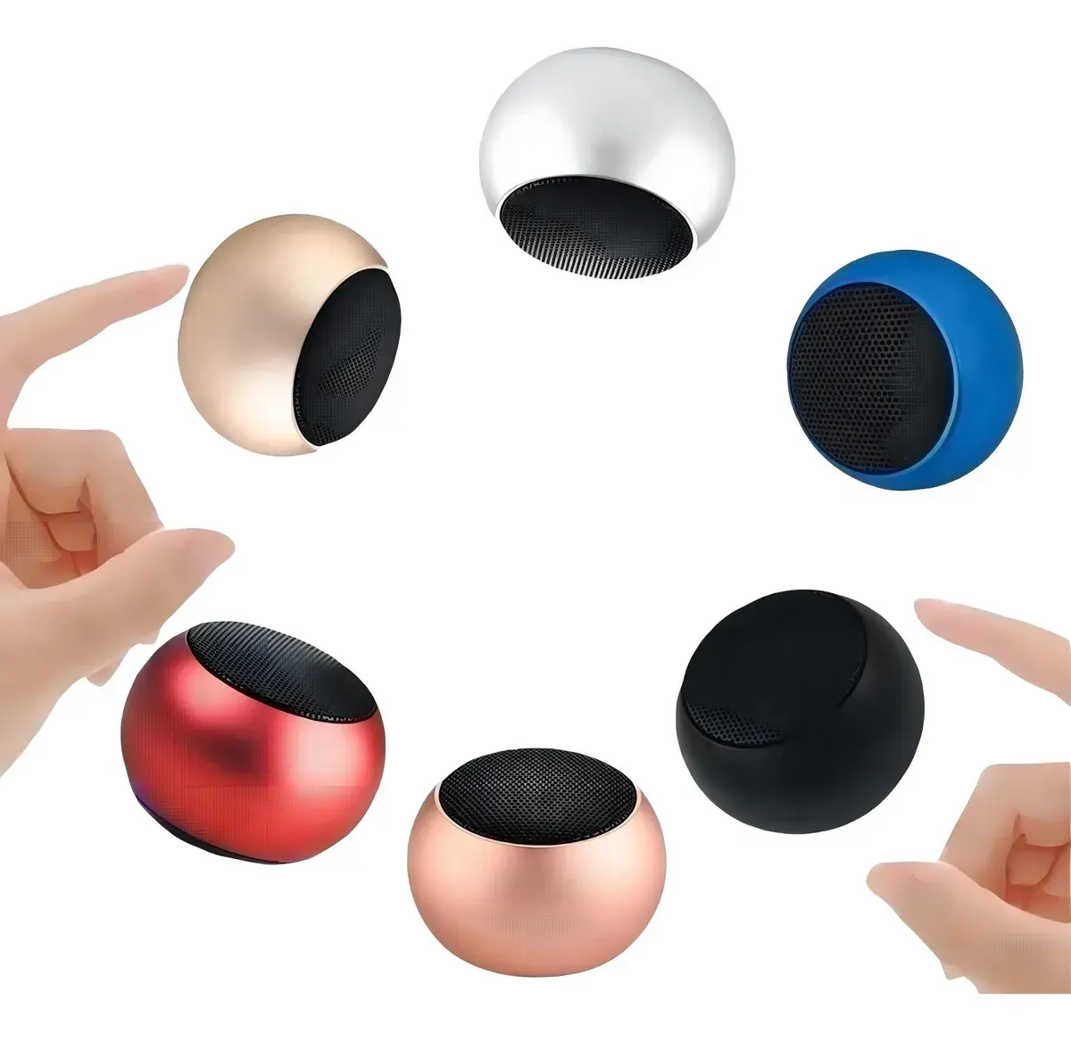 Mini Caixa de Som Bluetooth Portátil com Som Potente e Design Premium