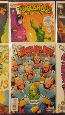 I bought Ambush Bug: Year None #1-5 and 7*!