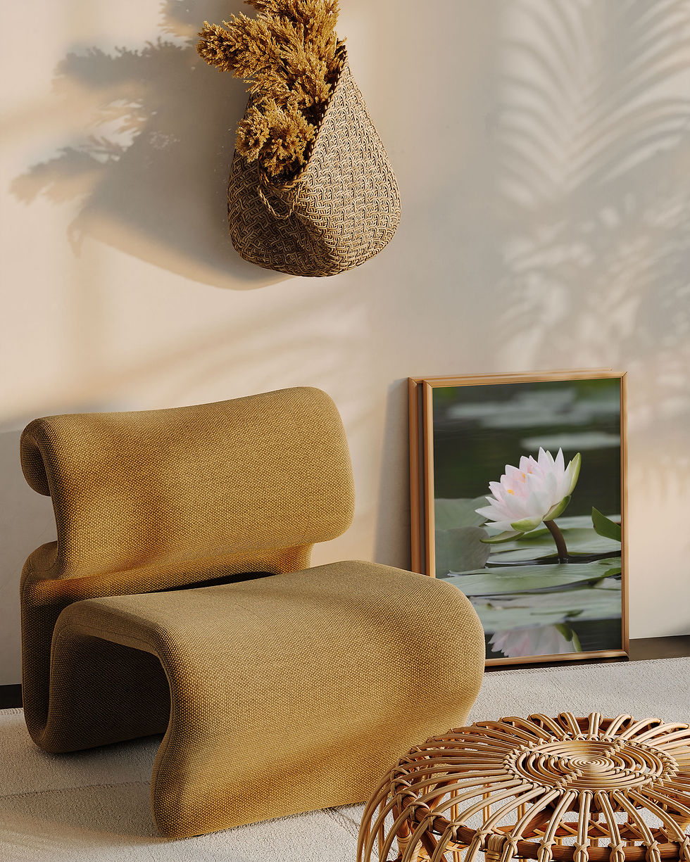 Lotus Flower and Reflection