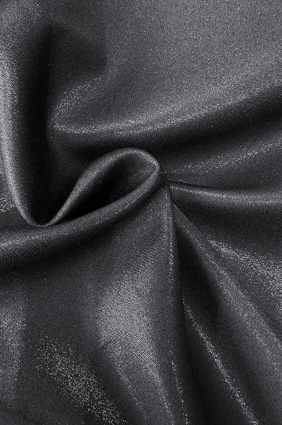 Numoco 348-10 SCARLETT flared dress with a neckline - black with glitter