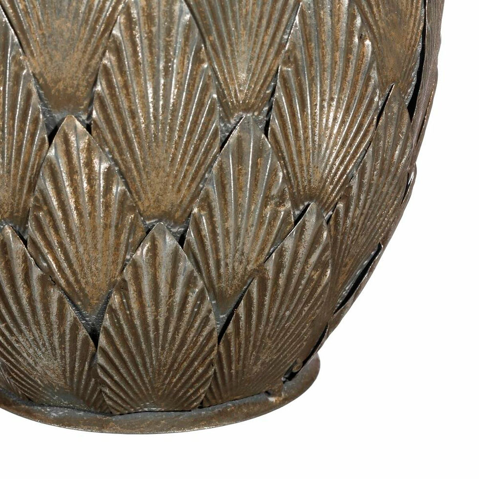 Прев'ю: Candleholder 15,5 x 15,5 x 28 cm Metal Silver