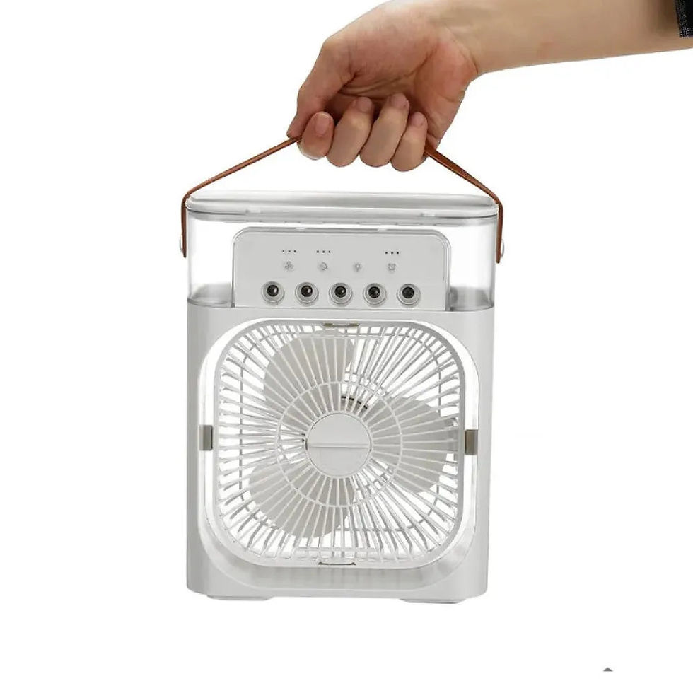 Thumbnail: 5 Nozzle 3 Gears Large Tank Capacity Air Cooler Fan- USB Plugged-in