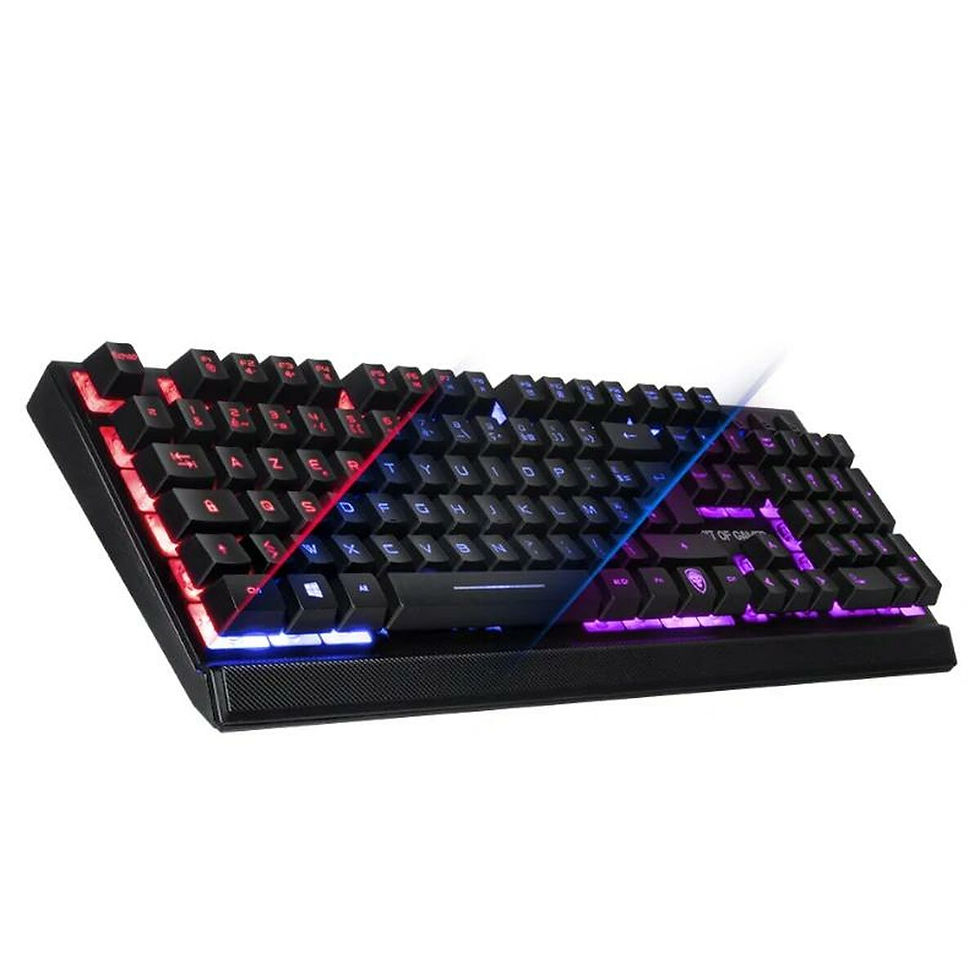 Miniatura: Gaming Keyboard Spirit of Gamer Elite K70 Spanish Qwerty AZERTY