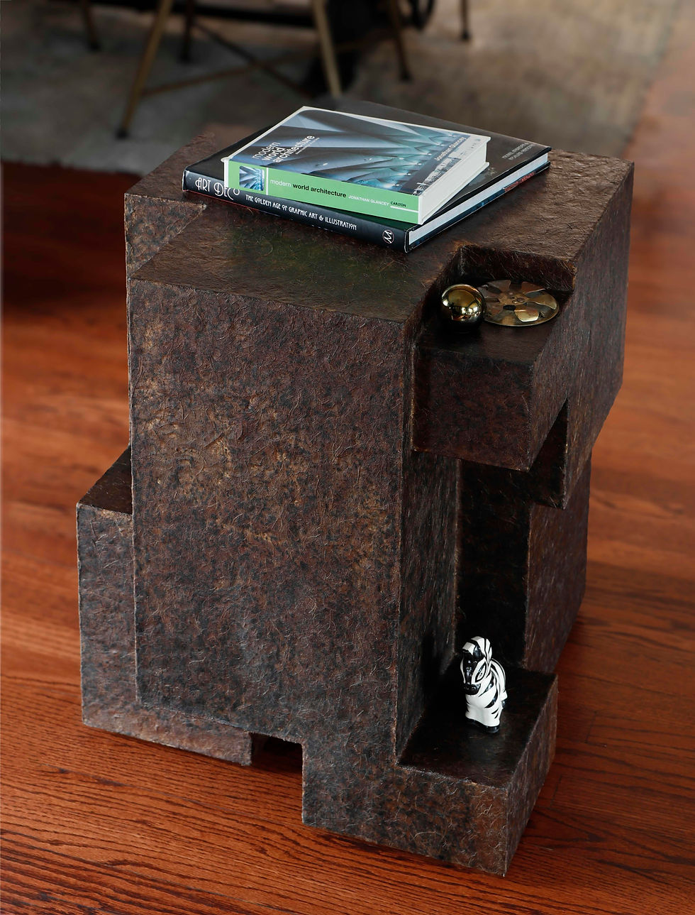 Thumbnail: Wa side table large brown