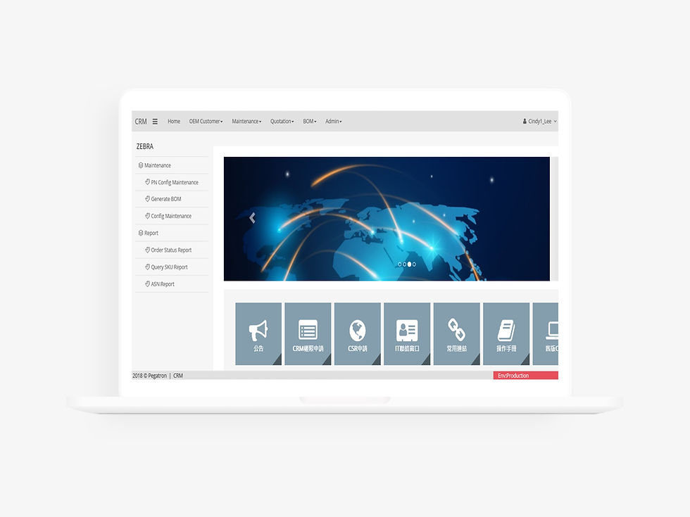 03. Pegatron Corp. Customer Relationship Management System Design