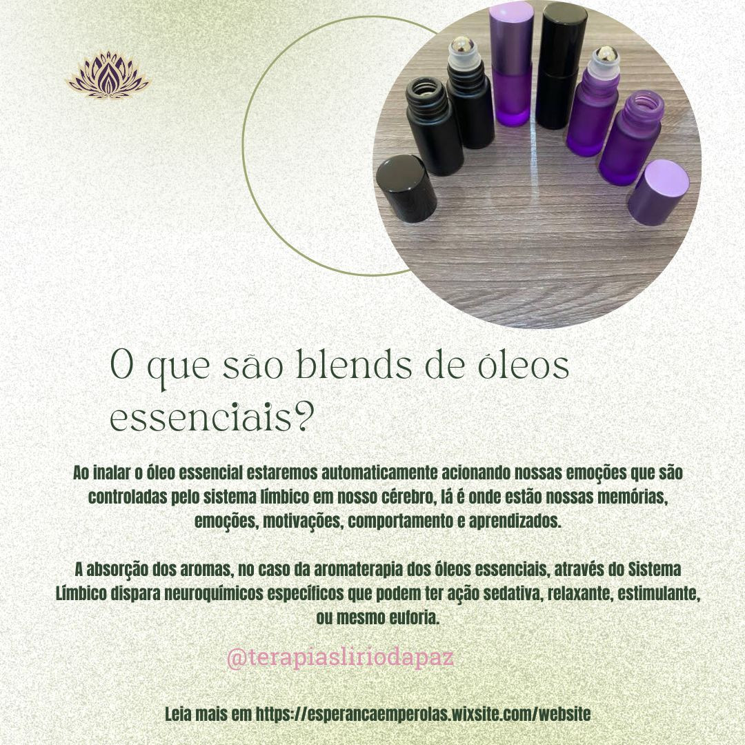 Os benefícios da Aromaterapia.