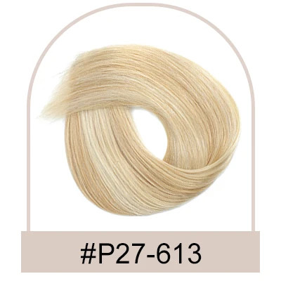 Thumbnail: Micro Loop Hair Extension Human Hair Straight Brazilian Remy Hair Extensions for