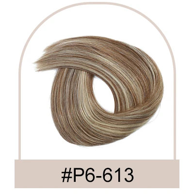 Thumbnail: Micro Loop Hair Extension Human Hair Straight Brazilian Remy Hair Extensions for