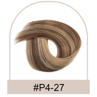 Thumbnail: Micro Loop Hair Extension Human Hair Straight Brazilian Remy Hair Extensions for