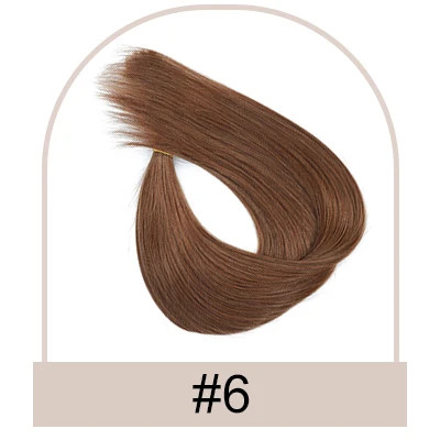 Thumbnail: Micro Loop Hair Extension Human Hair Straight Brazilian Remy Hair Extensions for