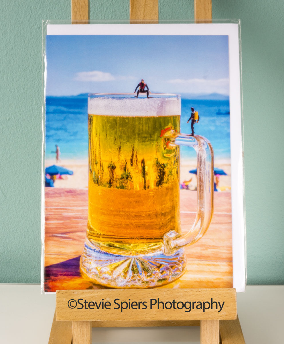 The dream dive - Greeting Cards