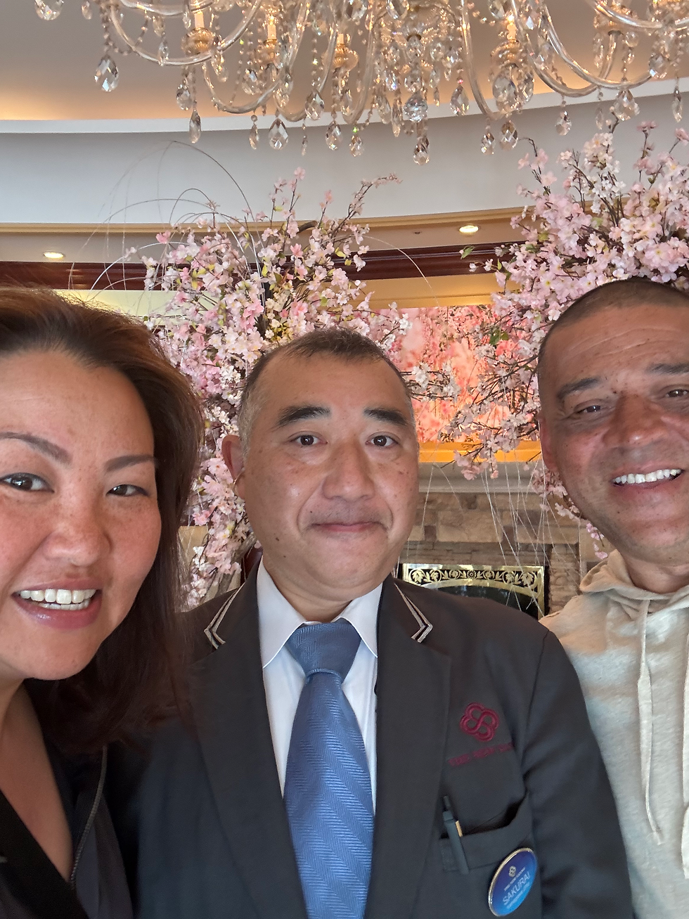 Our sumo fan buddy, Sakurai