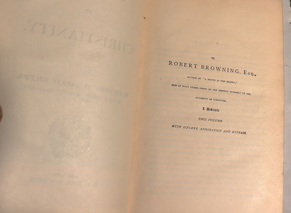 Thumbnail: The Early Days of Christianity by Frederic Farrar  1882, AL Burt publisher