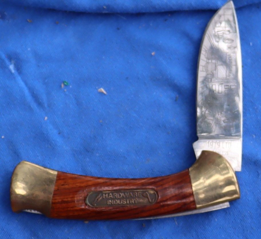 Thumbnail: 1979 Limited Edition Boker Solingen, Germany Made Lock back Folding Hunter Limi