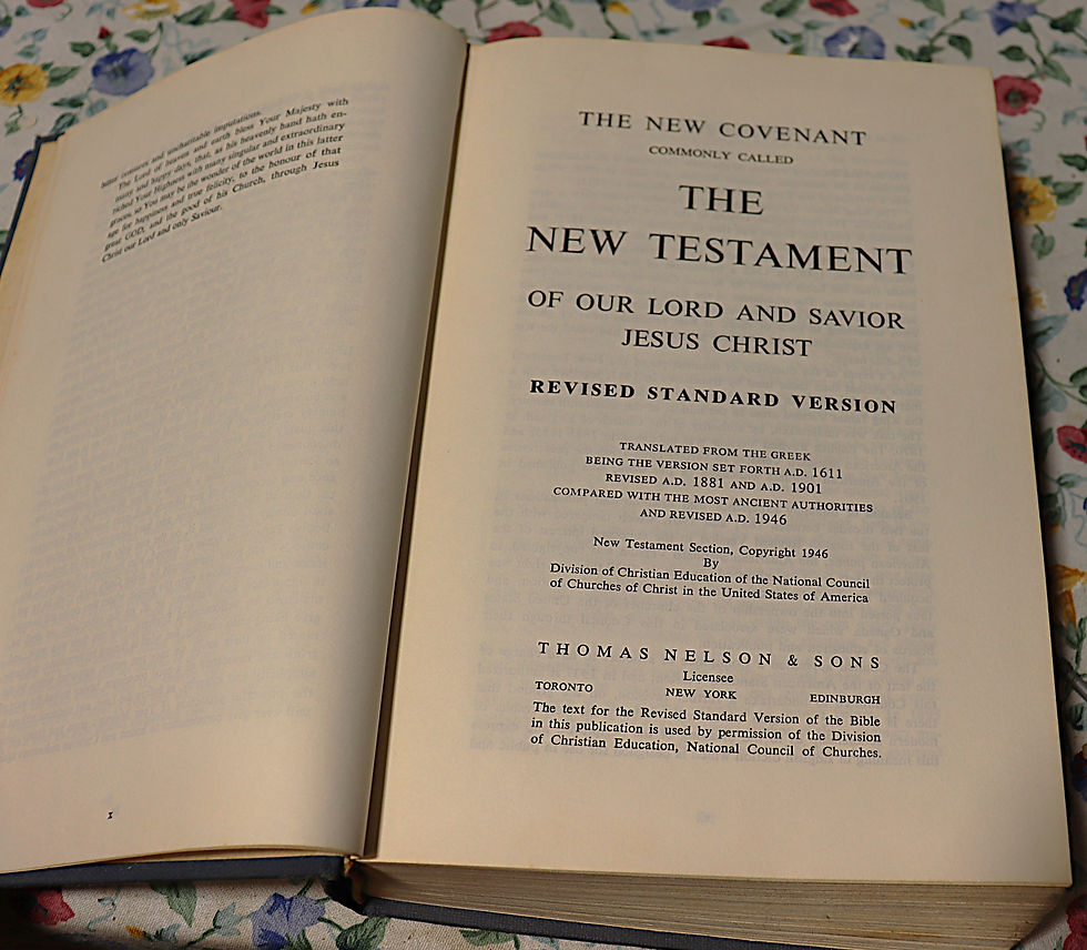 Thumbnail: The New Testament in 4 Versions  Christianity Today 1967 T
