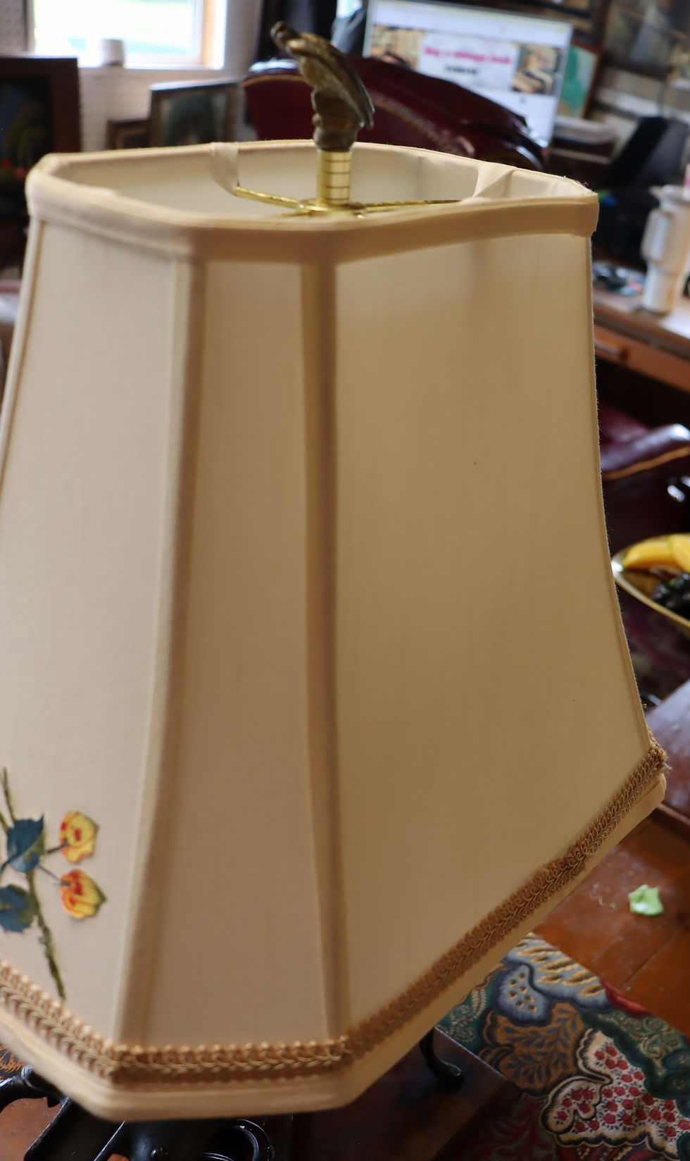 Thumbnail: Vintage cherry seeder made into a Lamp