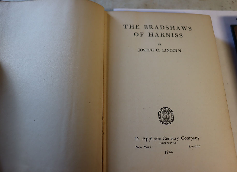 Thumbnail: Vintge group of 3 first edition novels early 40's including Liberty Street, Bra
