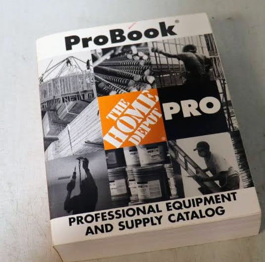 Vintage Home Depot Pro book volume 4