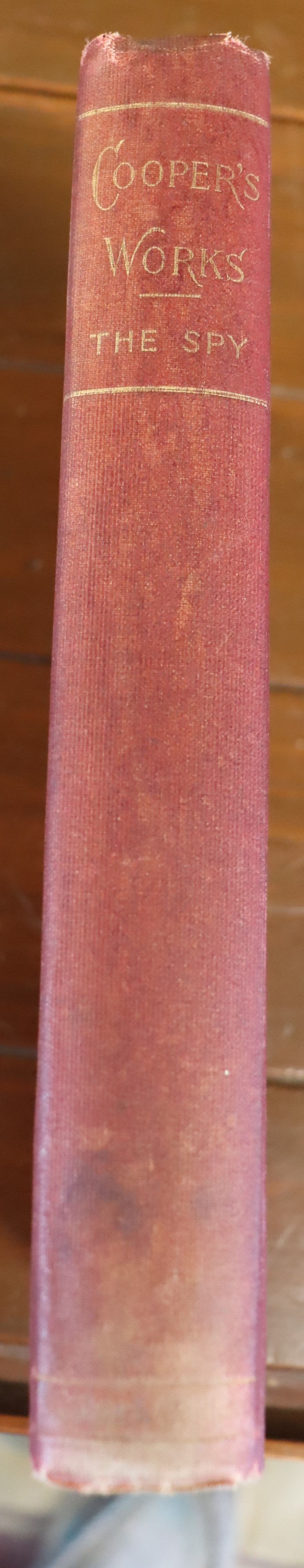 Thumbnail: The Works of J.Fenimore Cooper Mohawk edition,The Spy,G P Putn
