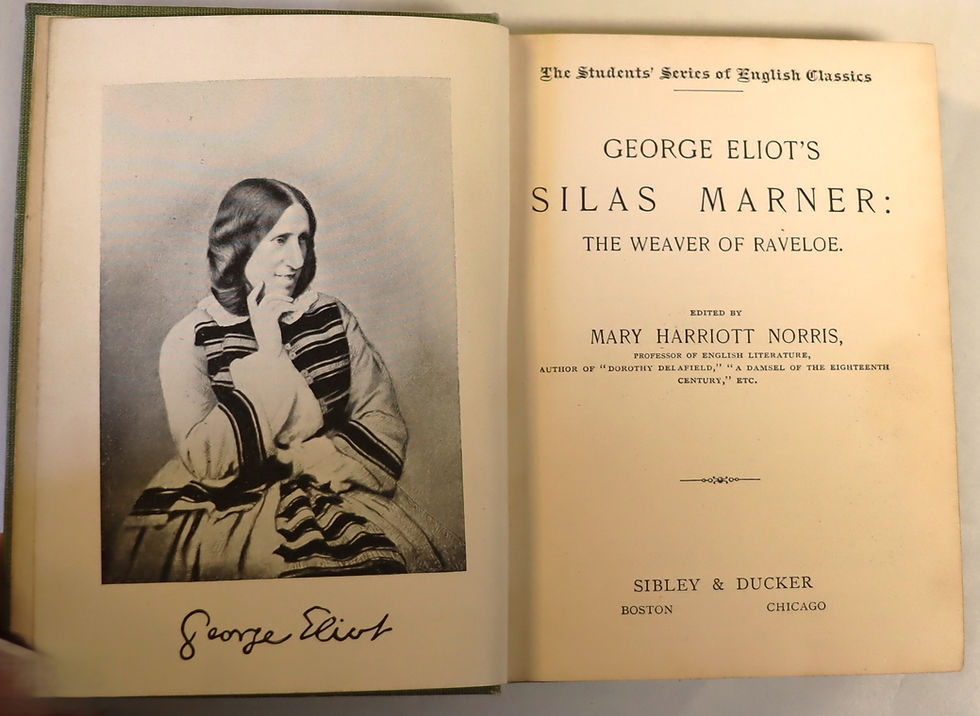 Thumbnail: Eliot's Silas Marner The Students Series of English Classics Handy Edition first