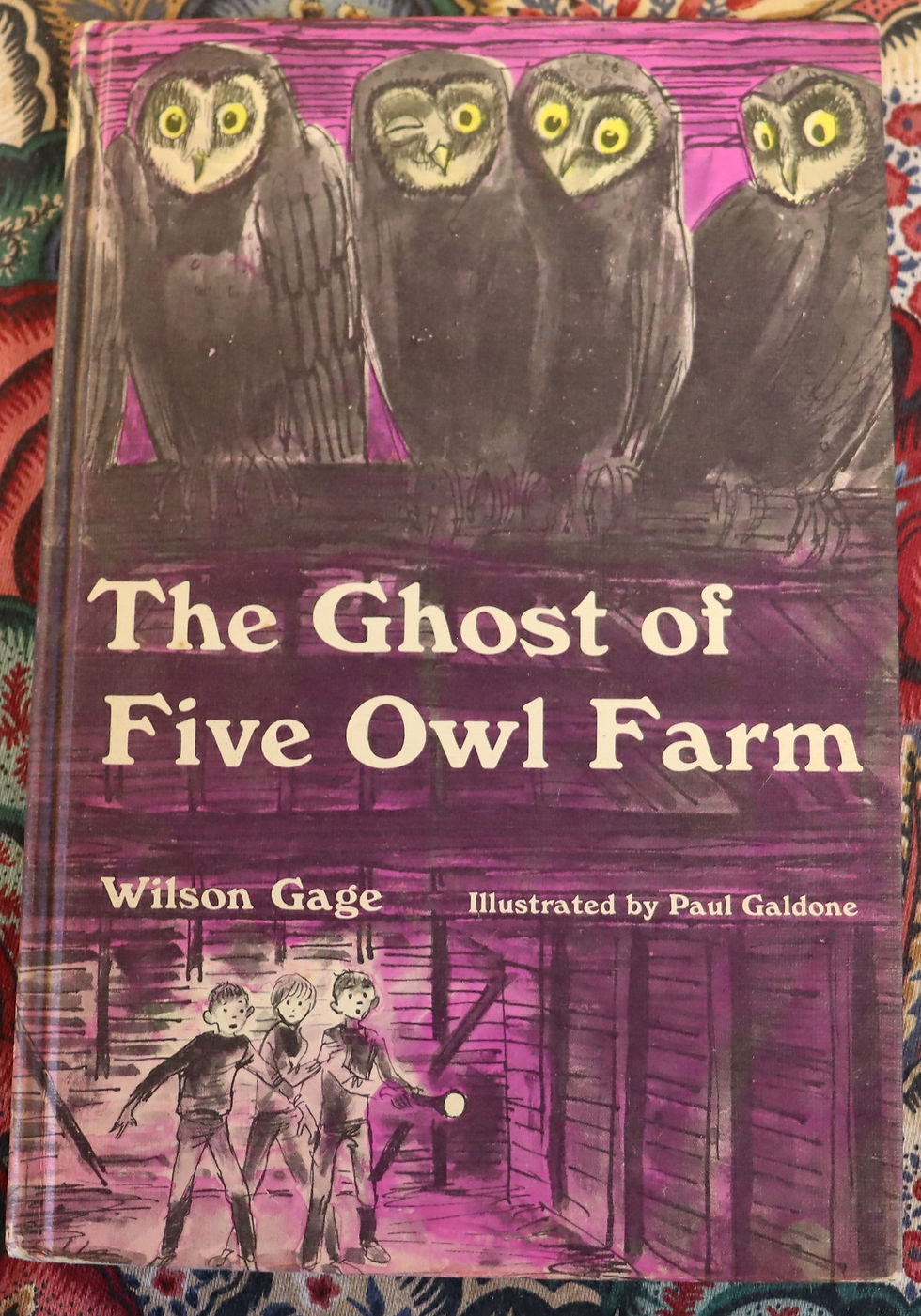 Thumbnail: copy of 4 vintage children's books from the 60's.