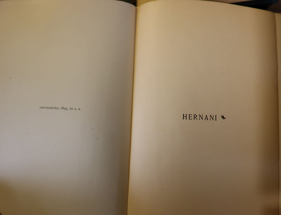 Thumbnail: 5 volume set Victor Hugo Dramas 1895,1896,1897  Rittenhouse Press