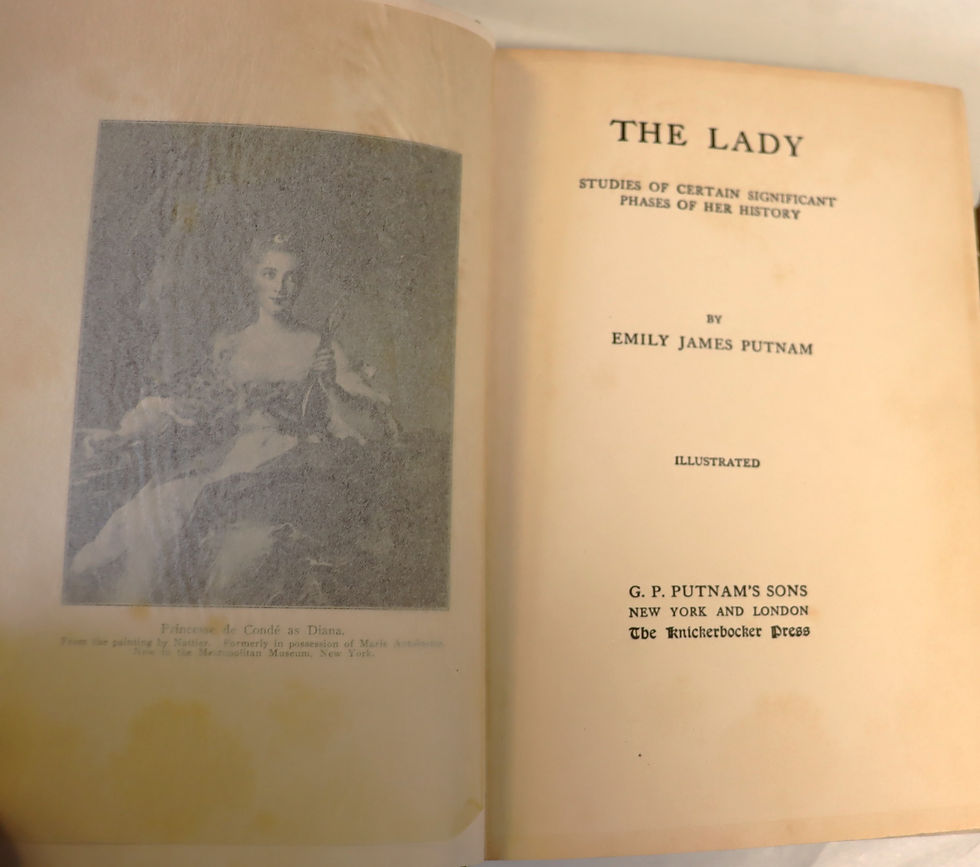 Thumbnail: The Lady 1910 by Emily James Putnam Knickerbocker Press