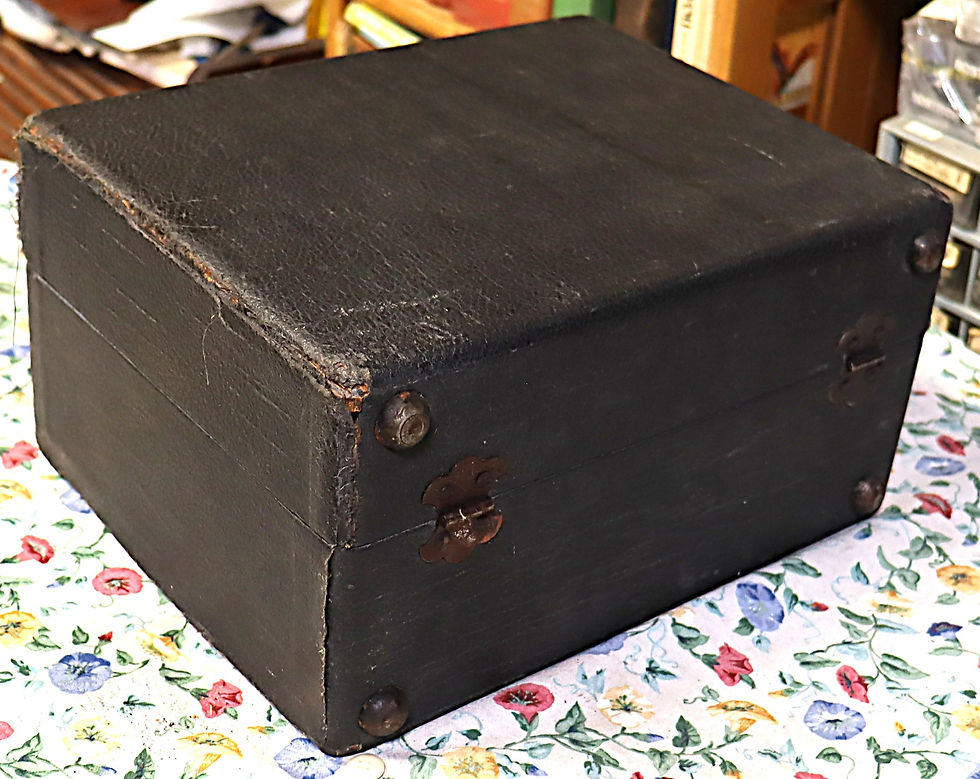 Thumbnail: Vintage Stenotype machine Master model 4  with case Stenotype Company LaSalle Ex