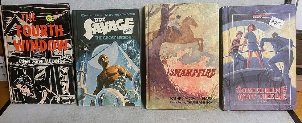 Group of 4 vintage kids books. from the 60s 70's and 80's