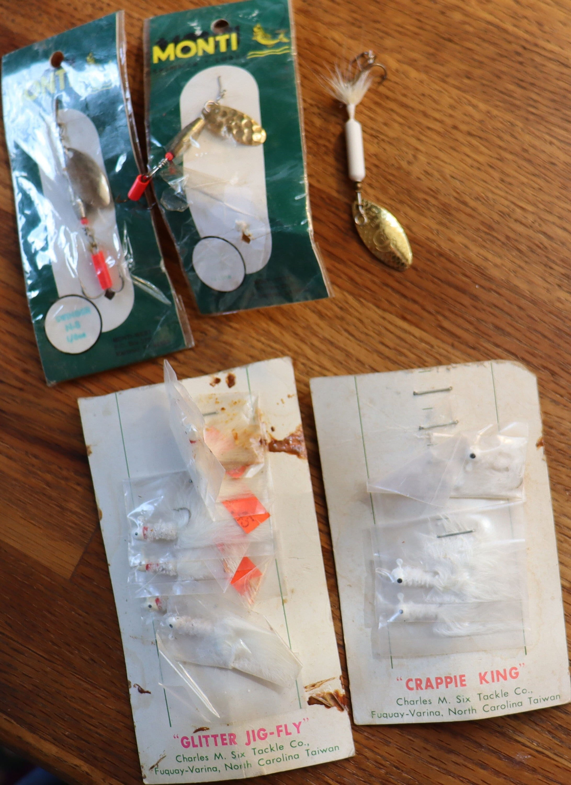 Vintage fishing items