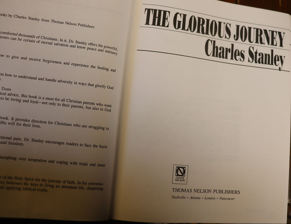 Thumbnail: Vintage Charles Stanley The Glorious Journey 1996