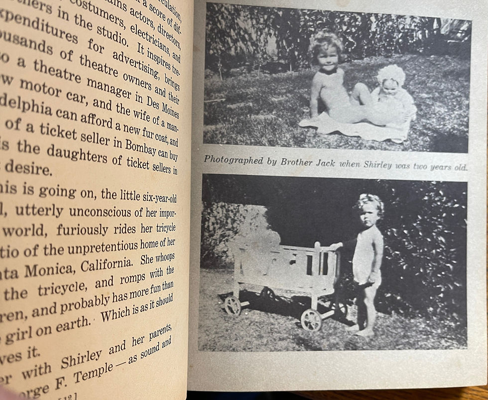 Thumbnail: Vintage Shirley Temple by Jerome Beatty (1935) Hardback book, biography