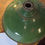 Thumbnail: Vintage porcelain lamp shade (gas station style green)