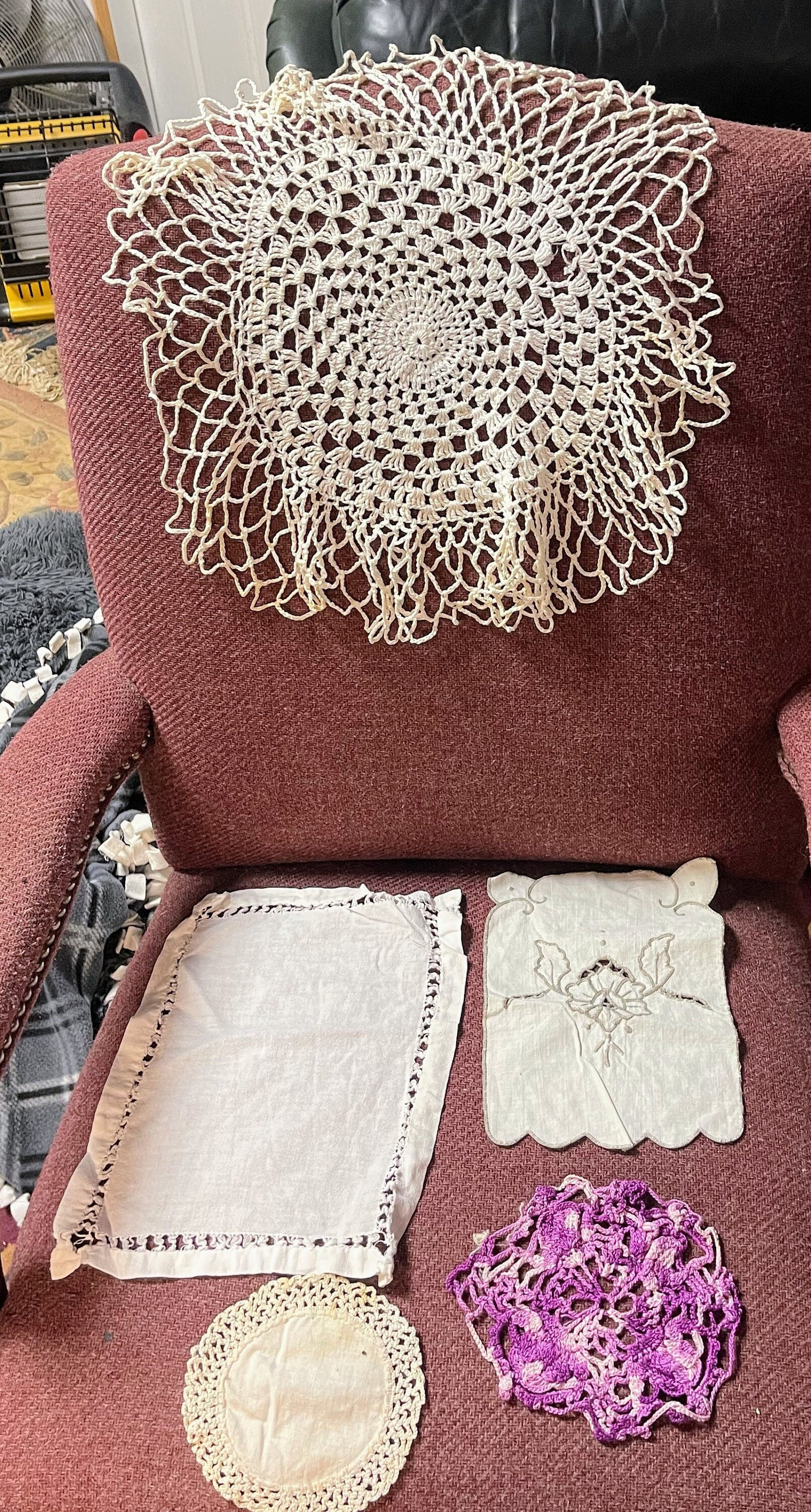 Vintage group of 5 different dollies