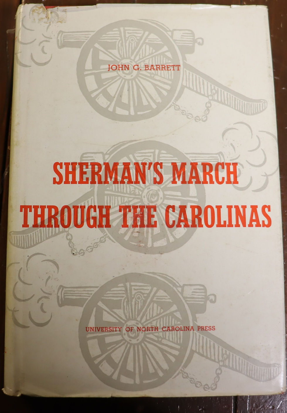 Thumbnail: Sherman's March Through the Carolinas by John G. Barrett UNC Press 1956