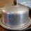 Thumbnail: Vintage Regal aluminum cake cover 13 by 8 inches