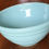Thumbnail: Vintage Pfaltzgraff oven proof Bee Hive light green bowl