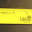 Thumbnail: Vintage wood ruler, Yellow Lifeline USA
