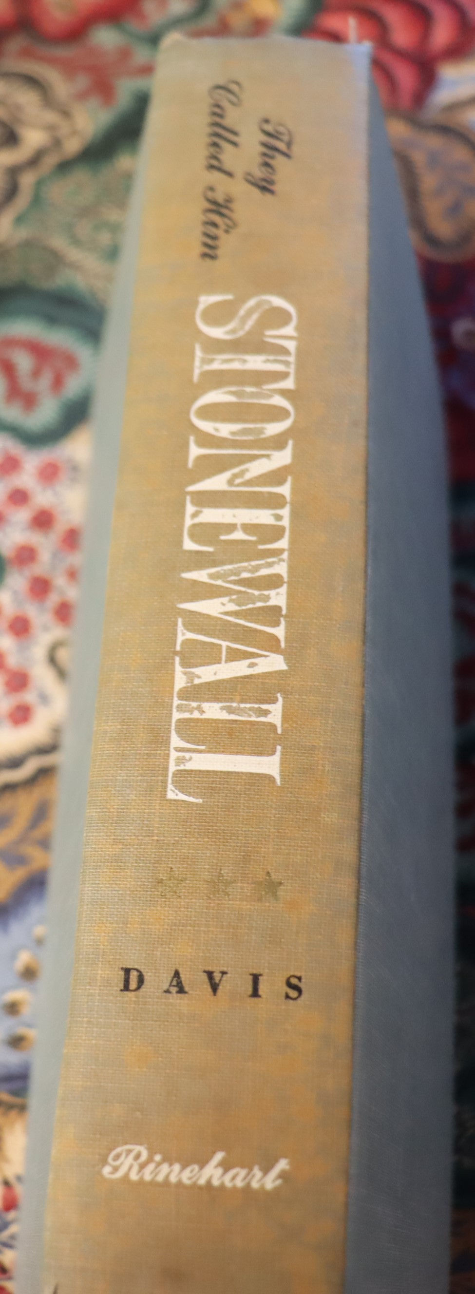 Thumbnail: Signed first edition of They Called him Stonewall By Burke Davis Rinehart and co